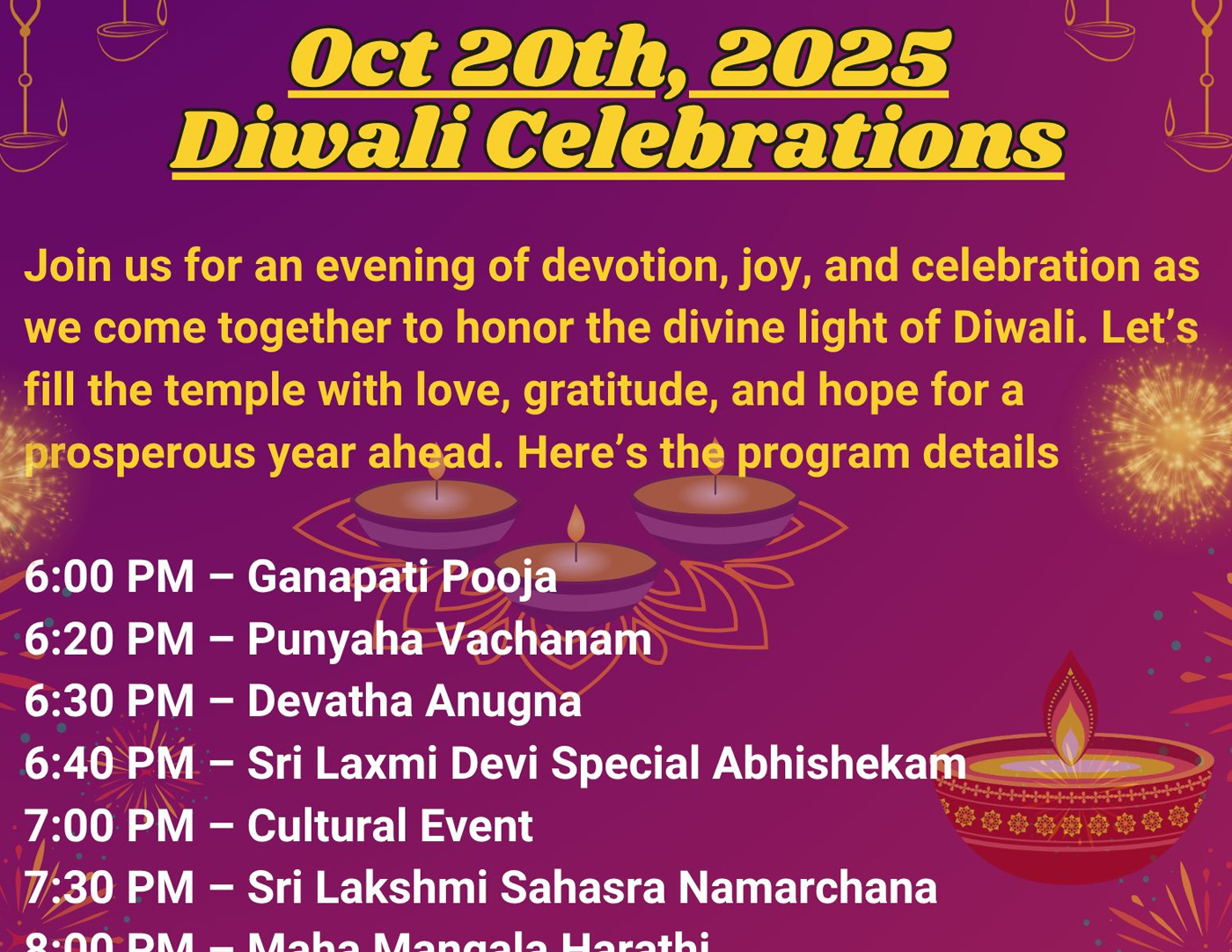 Diwali Celebrations