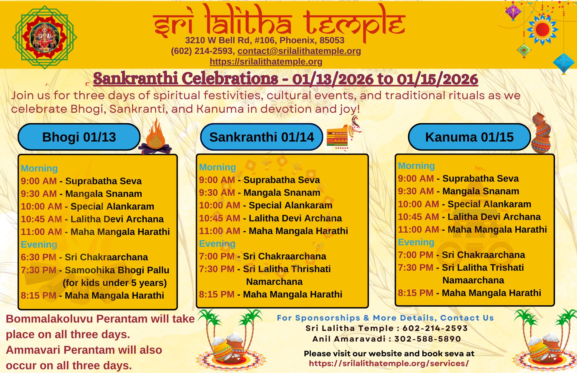 Sankranthi Celebrations 2026